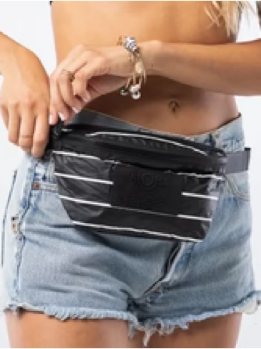 ALOHA COLLECTION•MINI HIP PACK•PINSTRIPE•OS - Picture 2 of 10